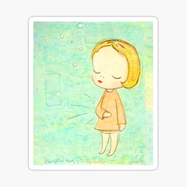 Item preview, Yoshitomo Nara Harry In The Water Poster designed and sold by odincap.