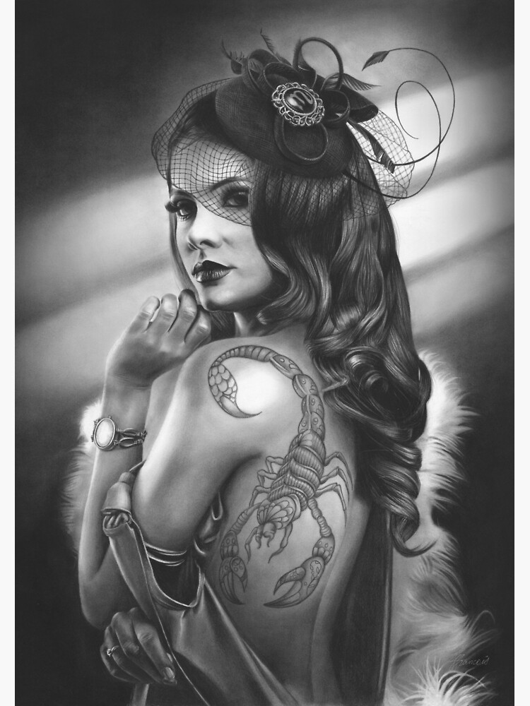 Woman Scorpio Tattoo Stock Photos - Free & Royalty-Free Stock Photos from  Dreamstime