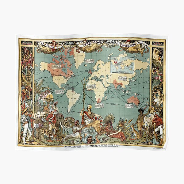 Framed Europe Map With Flags Wall Chart Poster Ready To Hang Frame New