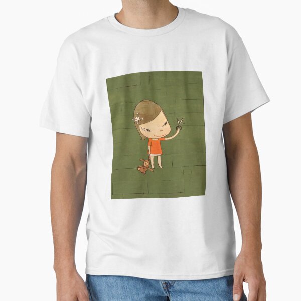 Item preview, Yoshitomo Nara Fanart Tshirt - Yoshitomo Nara Ashtray Song Poster designed and sold by odincap.