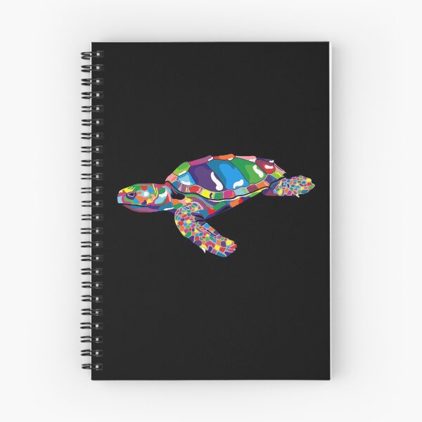 Item preview, Colorful Color Blocked Turtle designed and sold by SharniArt.