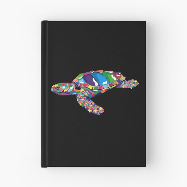 Item preview, Colorful Color Blocked Turtle designed and sold by SharniArt.