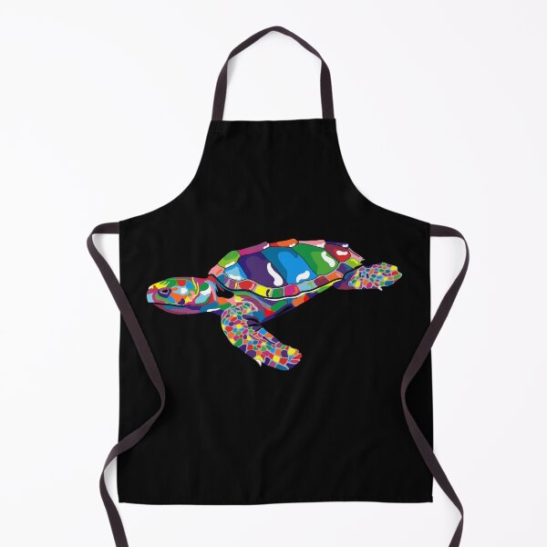 Item preview, Colorful Color Blocked Turtle designed and sold by SharniArt.