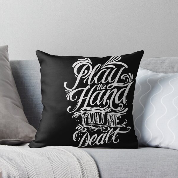 Item preview, Play the hand you’re dealt  designed and sold by dtmtattoo.
