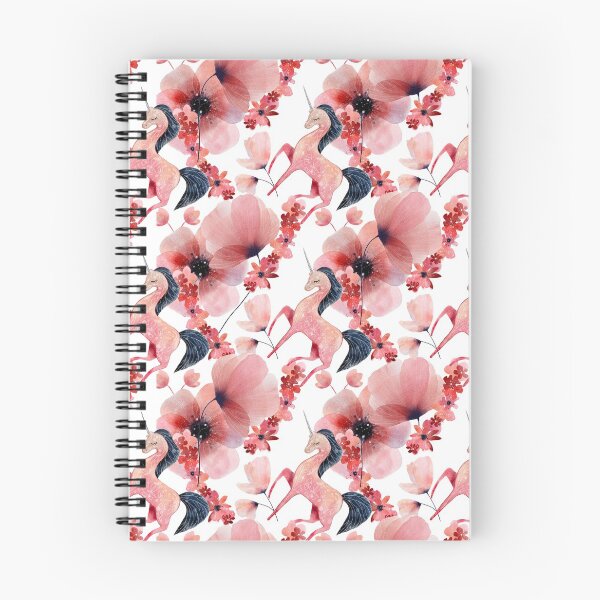Item preview, Pink Boho watercolor flowers unicorn, Pastel floral art paint texture design, Abstract art. iPhone and Samsung Galaxy case cover designed and sold by RoManSmArt.