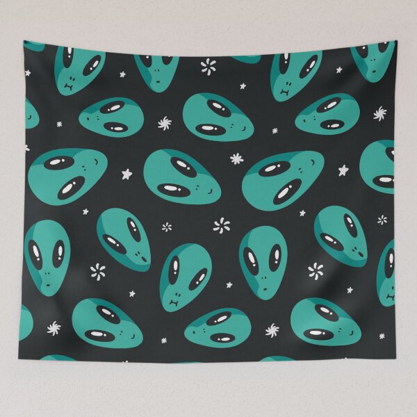 Item preview, Alien, alien head, alien pattern designed and sold by DerSenat.