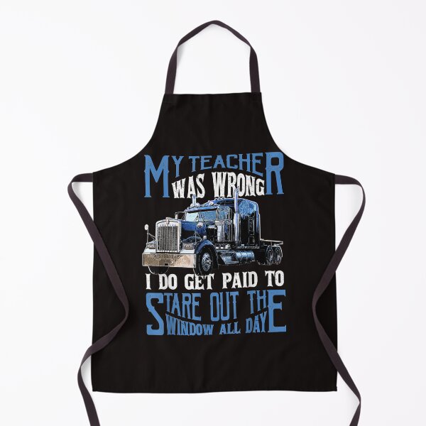 Item preview, My Teacher Was Wrong Trucker Gift Funny Truck Driver Men . designed and sold by HaydenLee162397.