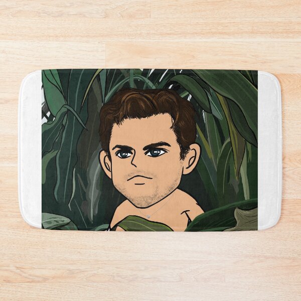 Item preview, Dominic Thiem in forest designed and sold by Colacatlee.