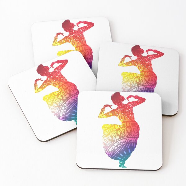Item preview, Bharatanatyam Classical Indian Dancer Coloured  designed and sold by Karthick Saravanan.