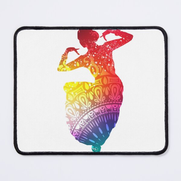 Item preview, Bharatanatyam Classical Indian Dancer Coloured  designed and sold by Karthick Saravanan.