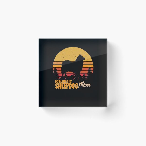 Artikelvorschau, Icelandic Sheepdog Vintage Retro entworfen und verkauft von rafaeltto.