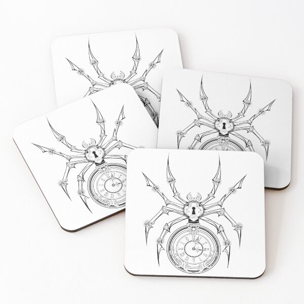 Item preview, Monochrome Steampunk Mechanical Spider designed and sold by Blackmoon9.