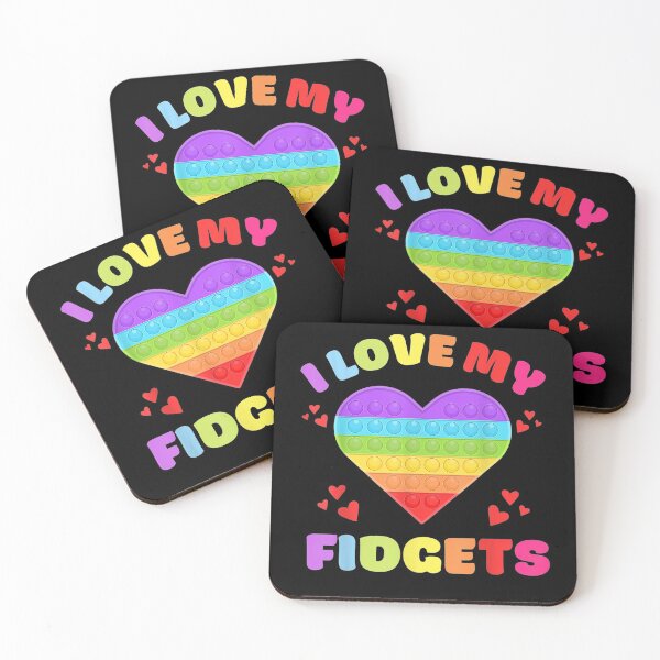 Item preview, Heart Push Pop It Game Board Fidget Toy Kids Girls Toddler designed and sold by KajaSzulc.