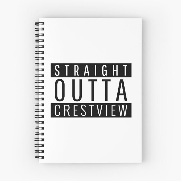 Item preview, Straight Outta Crestview Florida designed and sold by Teelogic.