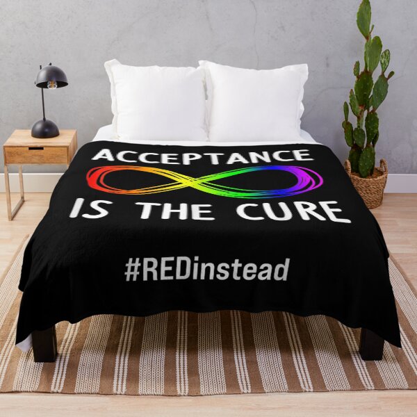 Item preview, Wear Red Instead Autism Acceptance In April 2021 designed and sold by paudels.
