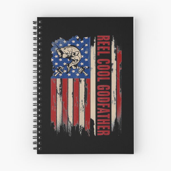 Item preview, Reel Cool Godfather American Usa Flag Fishing Fish designed and sold by bessiey23.