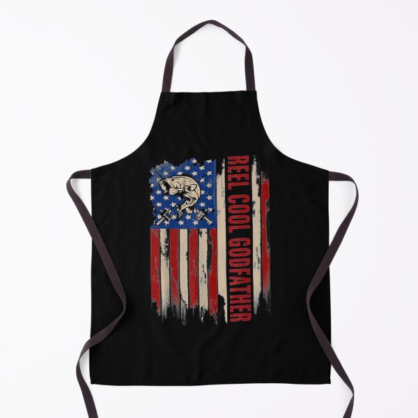 Item preview, Reel Cool Godfather American Usa Flag Fishing Fish designed and sold by bessiey23.