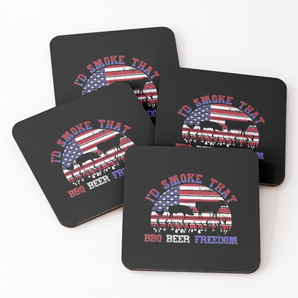 Item preview, Id Smoke That Barbecue Us Flag Bbq Beer Freedom designed and sold by bessiey23.