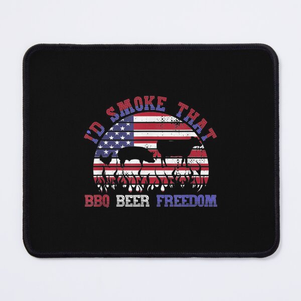 Item preview, Id Smoke That Barbecue Us Flag Bbq Beer Freedom designed and sold by bessiey23.