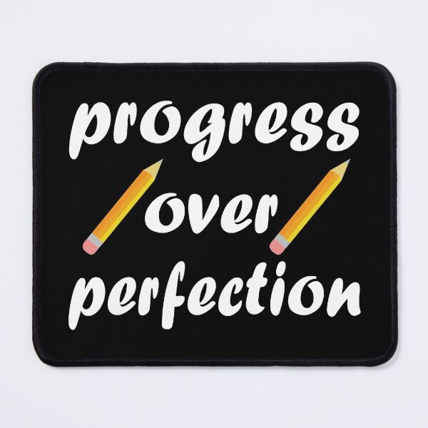 Item preview, motivational progress over perfection back to school teacher designed and sold by creative555.