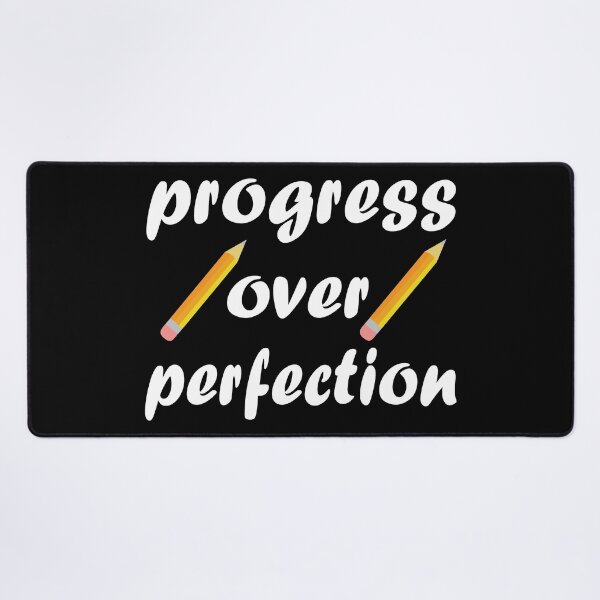 Item preview, motivational progress over perfection back to school teacher designed and sold by creative555.