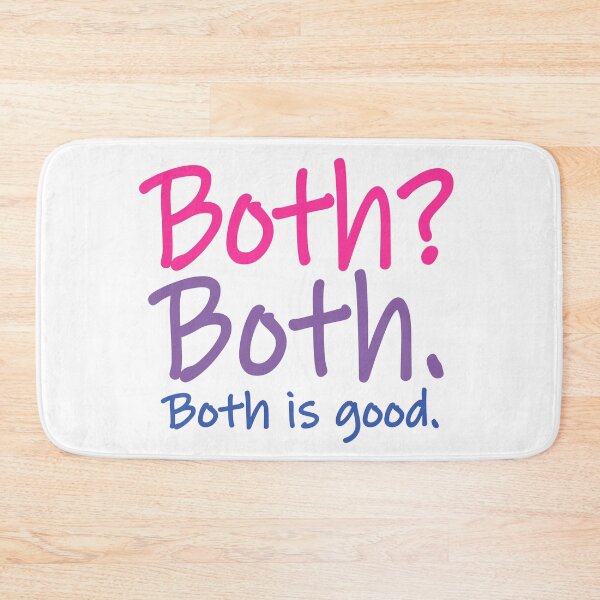 Item preview, Both Both Is Good Bi Pride Clever Design designed and sold by magentasponge.