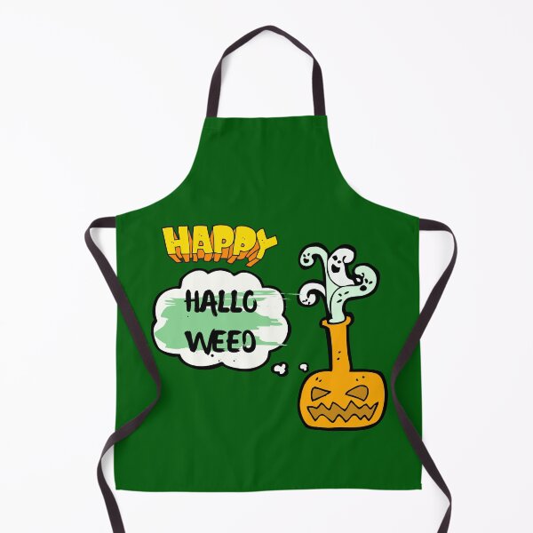 Item preview, FUNNY HAPPY HALLO WEED Pumpkin designed and sold by OMdesign10.