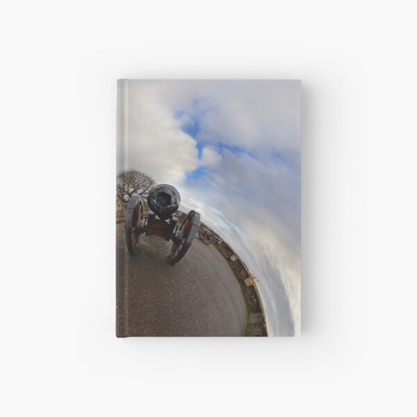 St Columb's Cathedral from Derry's Walls at Church Bastion, Derry Hardcover Journal