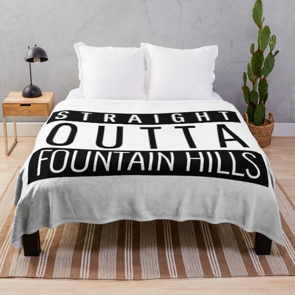 Item preview, Straight Outta Fountain Hills Arizona designed and sold by Teelogic.