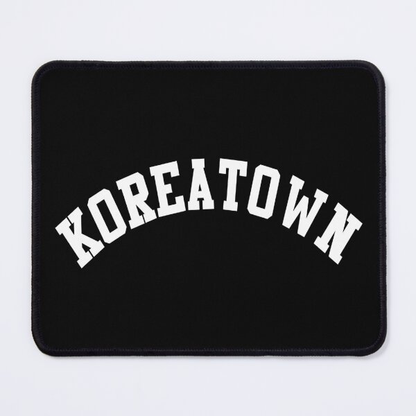 Item preview, KOREATOWN LOS ANGELES HOODIE BLACK AND WHITE designed and sold by aydapadi.