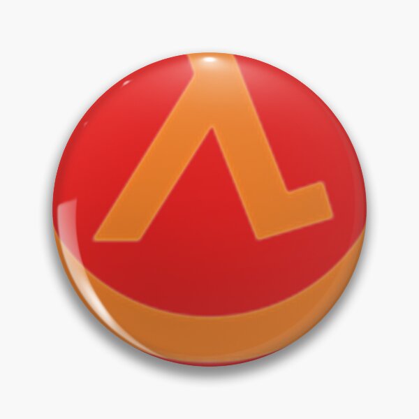 Item preview, Logotipo de Half Life Lambda (fondo negro) Clásico designed and sold by DavidHaase.