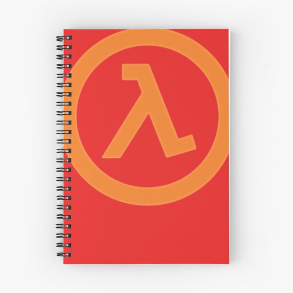 Item preview, Logotipo de Half Life Lambda (fondo negro) Clásico designed and sold by DavidHaase.
