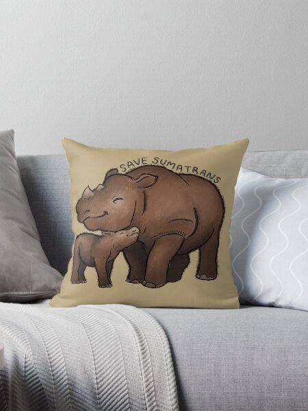 Item preview, Save Sumatran Rhinos designed and sold by PinkRhino24.