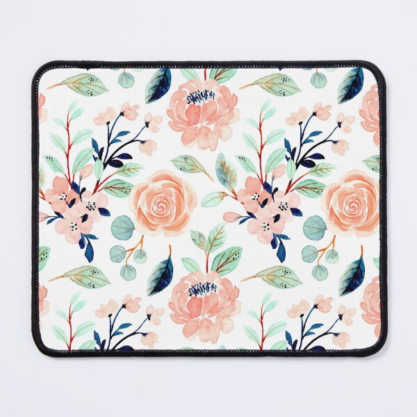Item preview, blue Boho aesthetic watercolor flowers,  iPhone and Samsung Galaxy case cover designed and sold by RoManSmArt.