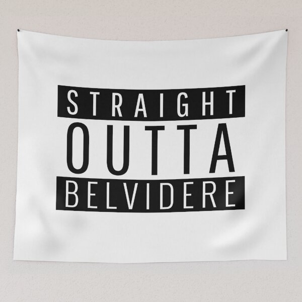 Item preview, Straight Outta Belvidere Illinois  designed and sold by Teelogic.