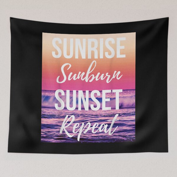 Item preview, Sunrise Sunburn Sunset Repeat Country Music Vacation designed and sold by bessiey23.