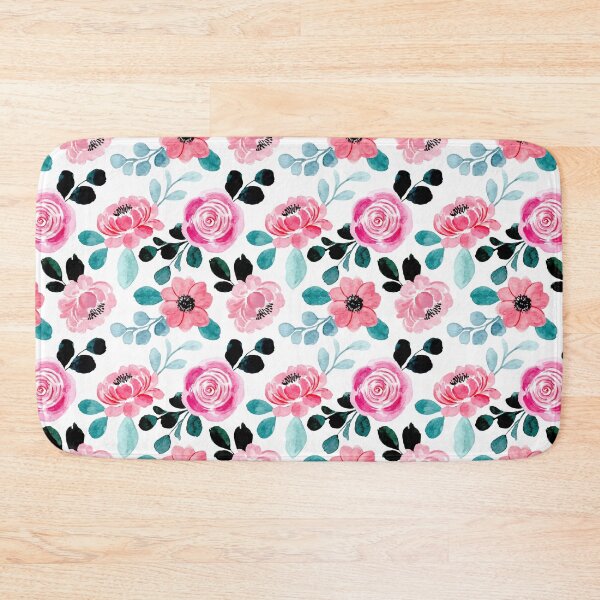 Item preview, PinkBoho aesthetic watercolor flowers,  iPhone and Samsung Galaxy case cover designed and sold by RoManSmArt.