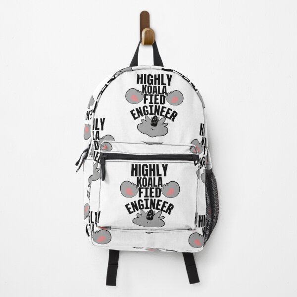 Item preview, Highly Koalafied Engineer - Funny Koala Pun designed and sold by Onewivnacher.