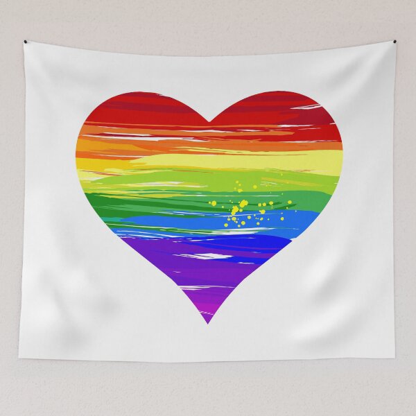 Item preview, Rainbow Heart designed and sold by Blackmoon9.