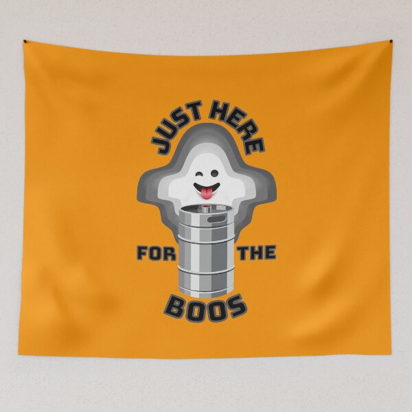 Item preview, Im Just Here For The Boos Halloween Keg Party Booze Happy Halloween designed and sold by CBCreations73.