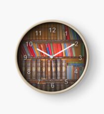 Vintage Books Clock