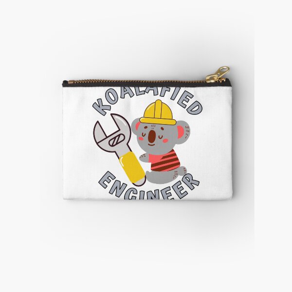 Item preview, Koalafied Engineer - Funny Koala Pun designed and sold by Onewivnacher.