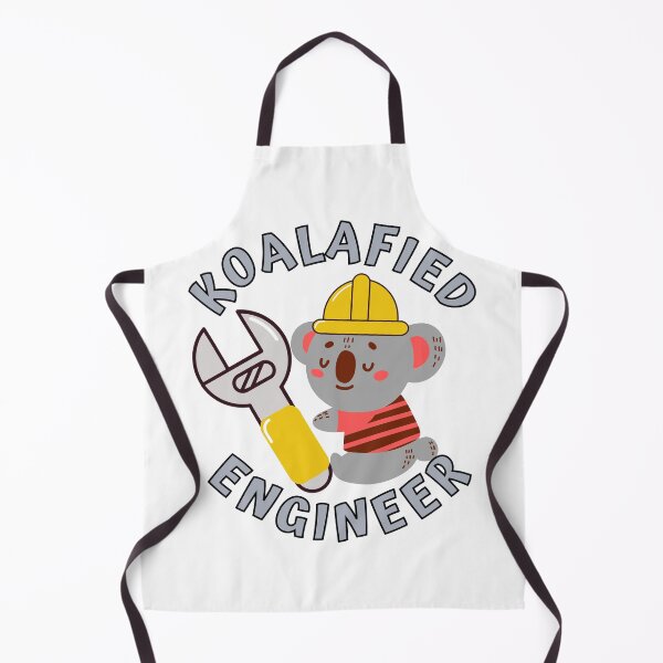 Item preview, Koalafied Engineer - Funny Koala Pun designed and sold by Onewivnacher.