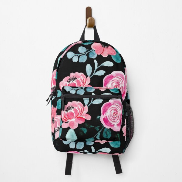 Item preview, peonies, roses aesthetic watercolor flowers, designed and sold by RoManSmArt.