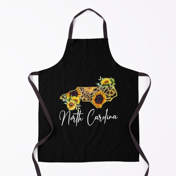Item preview, North Carolina Sunflower Leopard State Map designed and sold by bessiey23.