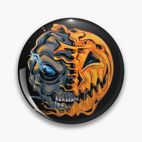 Item preview, Boys Halloween Pumpkin Skull Zombie Graphic designed and sold by pinkard.
