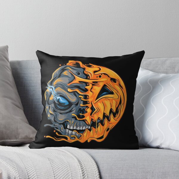 Item preview, Boys Halloween Pumpkin Skull Zombie Graphic designed and sold by pinkard.