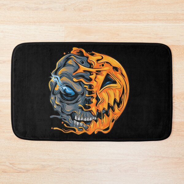Item preview, Boys Halloween Pumpkin Skull Zombie Graphic designed and sold by pinkard.