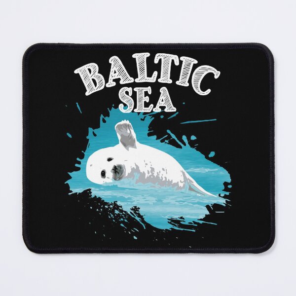 Item preview, Baltic Sea vacation with seal seal in the sea designed and sold by Denis Rösler.