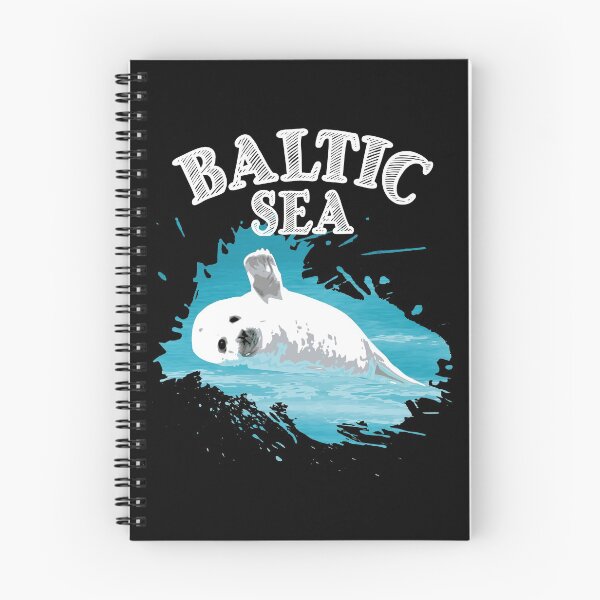 Item preview, Baltic Sea vacation with seal seal in the sea designed and sold by Denis Rösler.